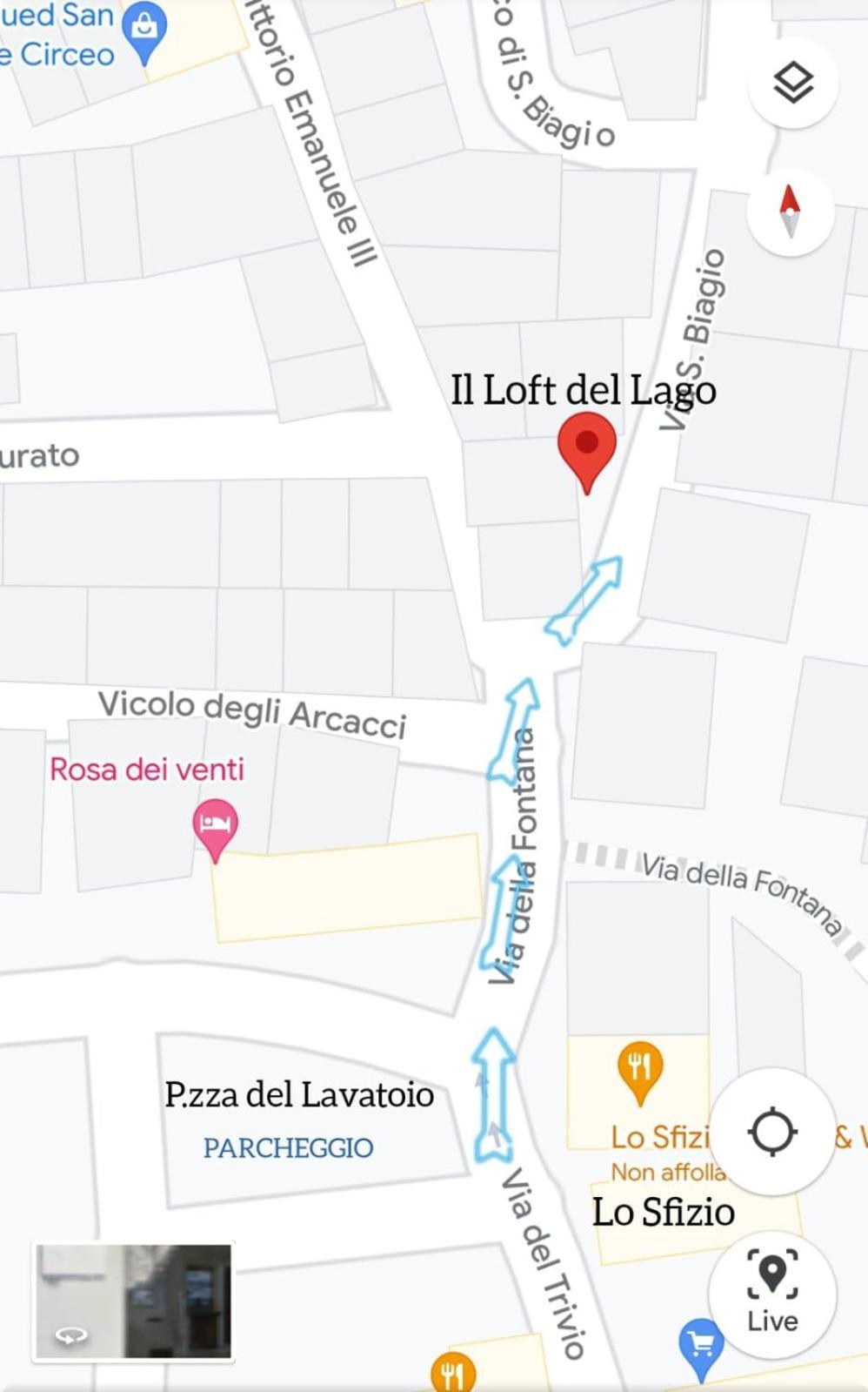Il Loft Del Lago Anguillara Sabazia Eksteriør bilde
